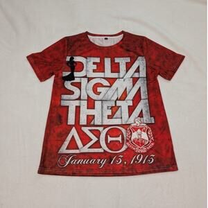 Delta Sigma Theta Orange Tee Size L